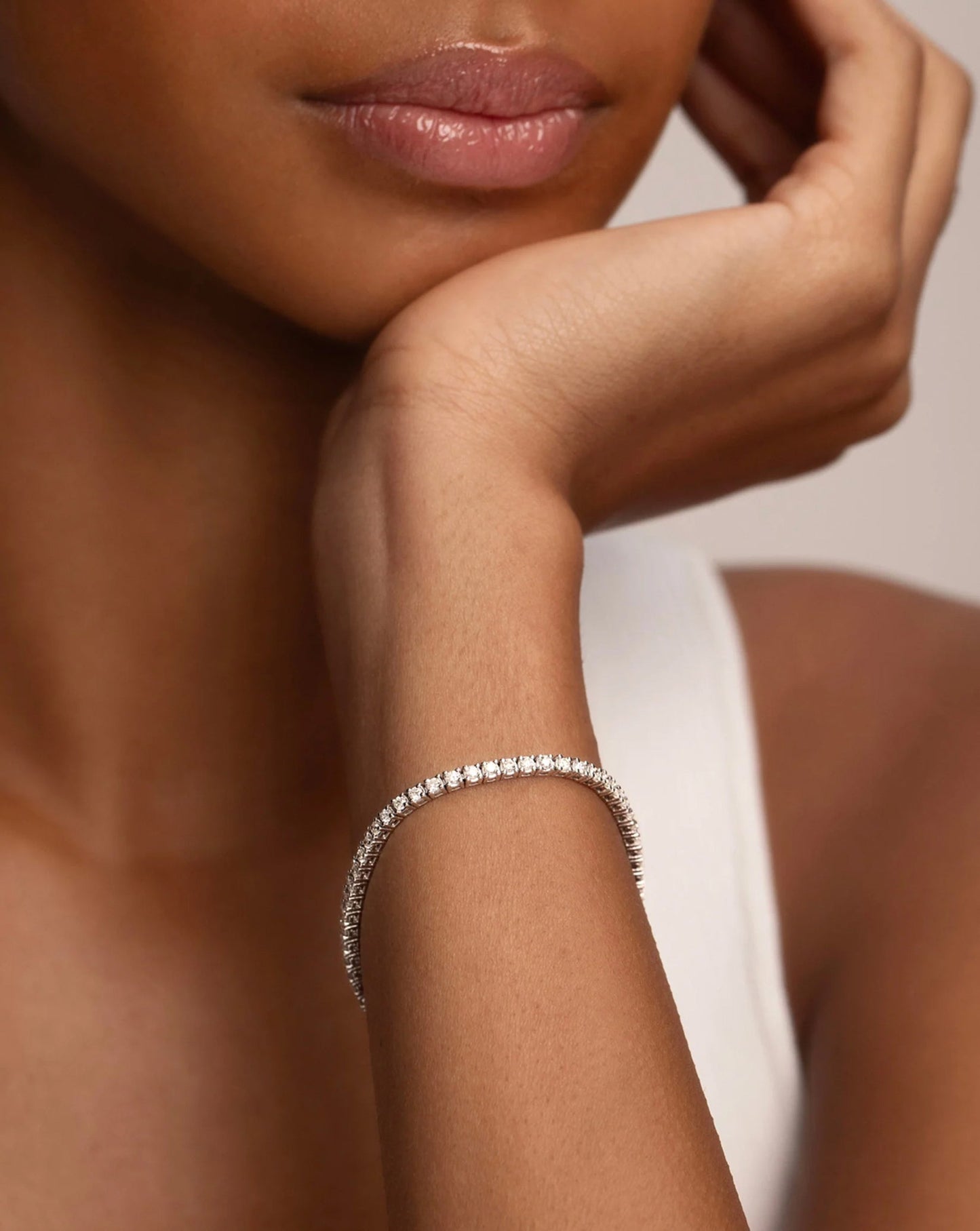 Birthstone Lab Tennis Bracelet