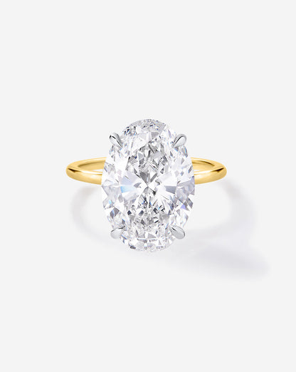 4.53 Oval Lab Diamond in Whisper Thin®