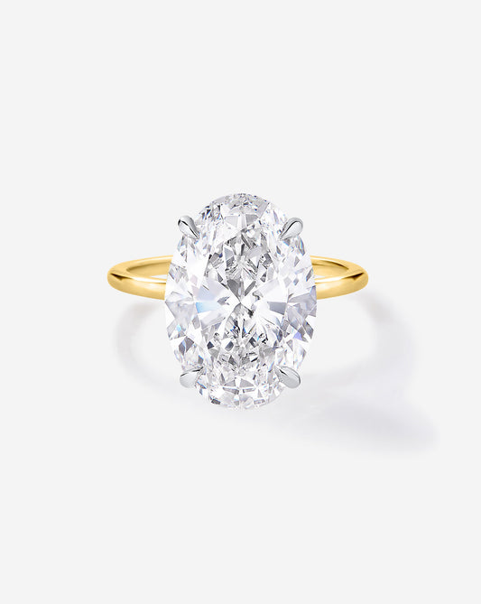 4.53 Oval Lab Diamond in Whisper Thin®