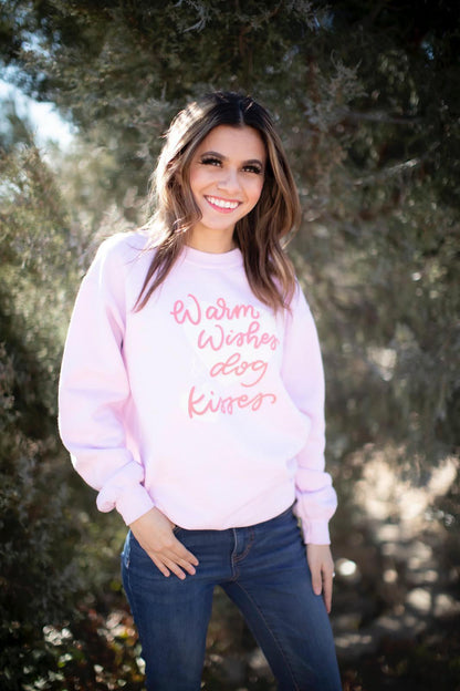 Sweatshirt - Warm Wishes & Dog Kisses