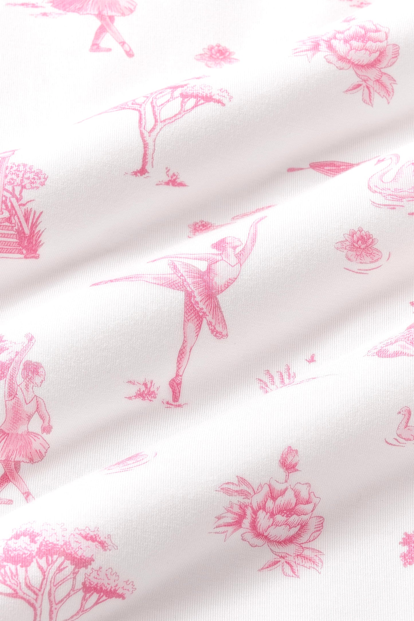 Toddler Blanket in Toile Ballet 1.0