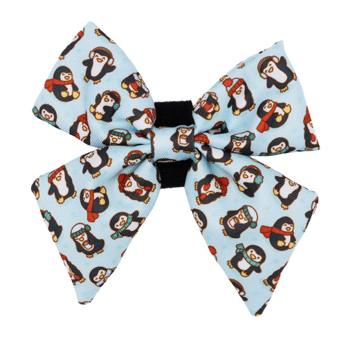 Dog Sailor Bow - Winter Waddleland
