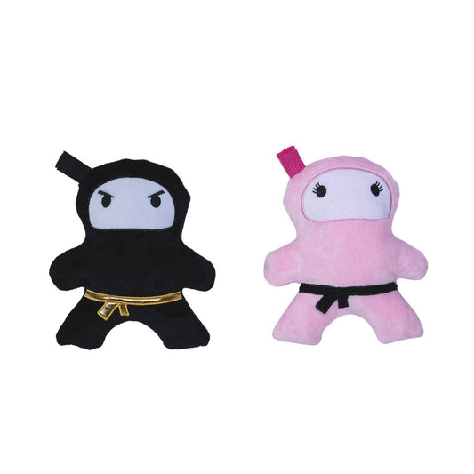 Jojo Modern Pets - Ninja Love Crinkle and Squeaky Plush Dog Chew Toy Gift Set