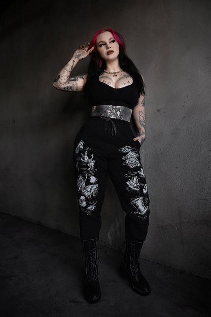 Alice In Wonderland Joggers