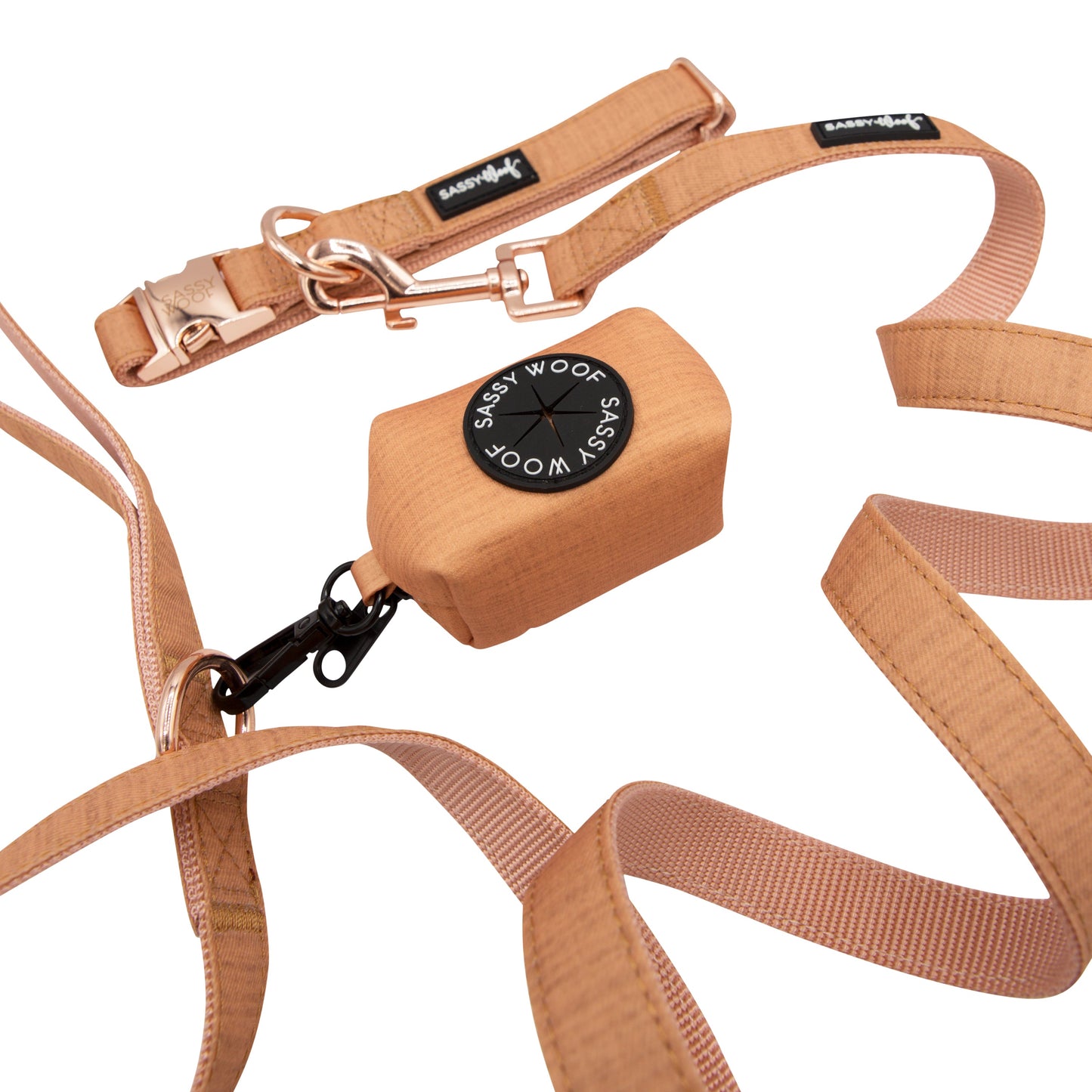 Dog Collar Three Piece Bundle - Apple Cider