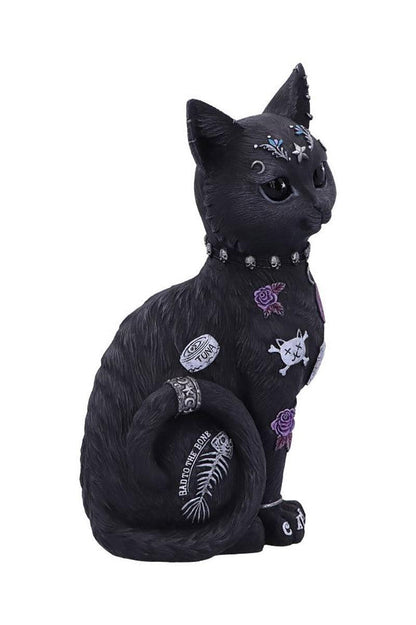 Bad to the Bone Cat Sculpture