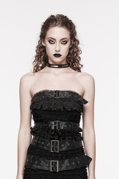 Banshee Grunge Goth Tube Top
