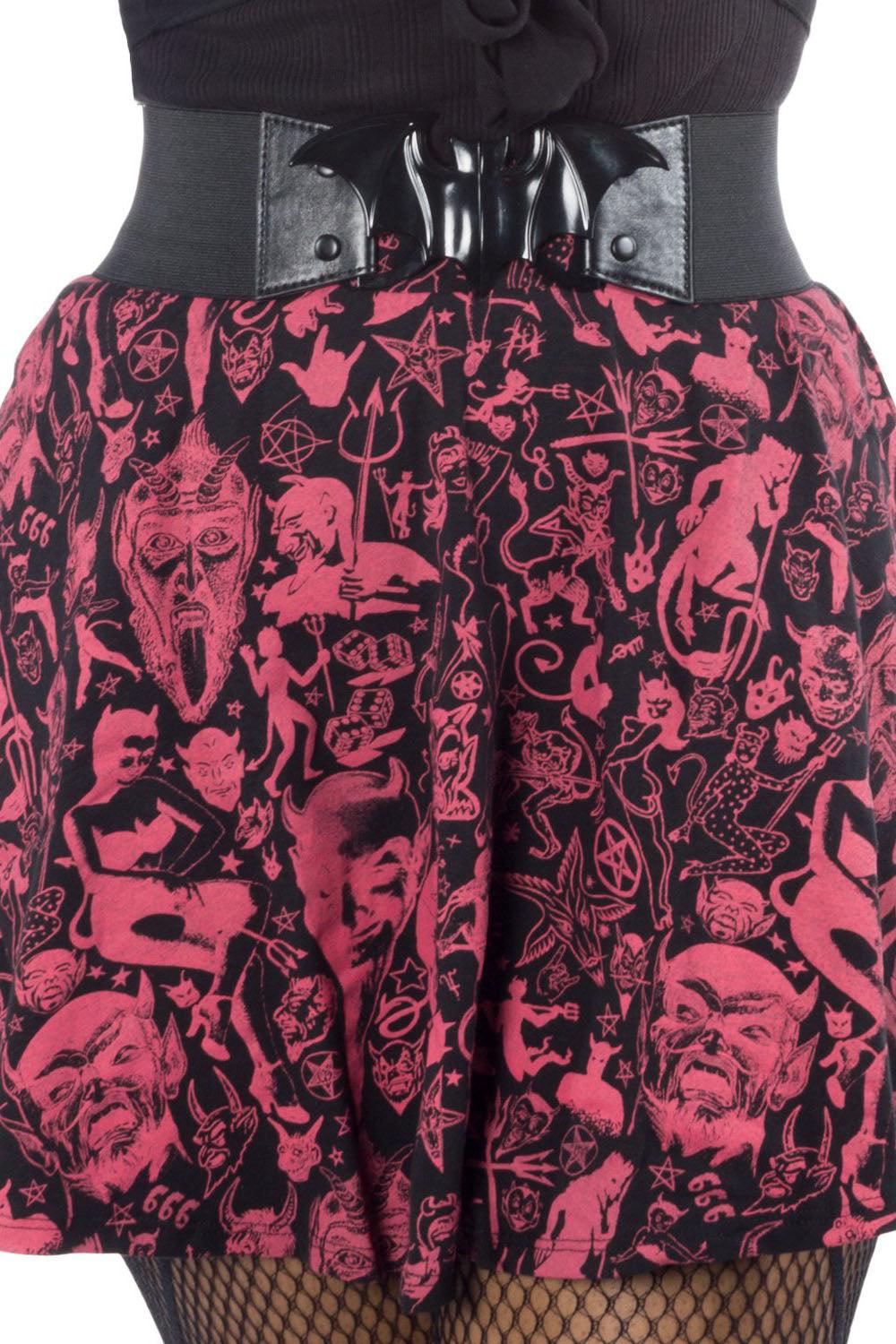 Bat Elastic Waist Belt [BLACK]