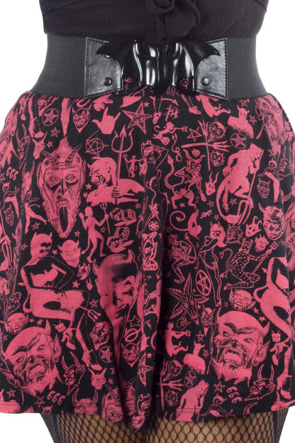 Bat Elastic Waist Belt [BLACK]