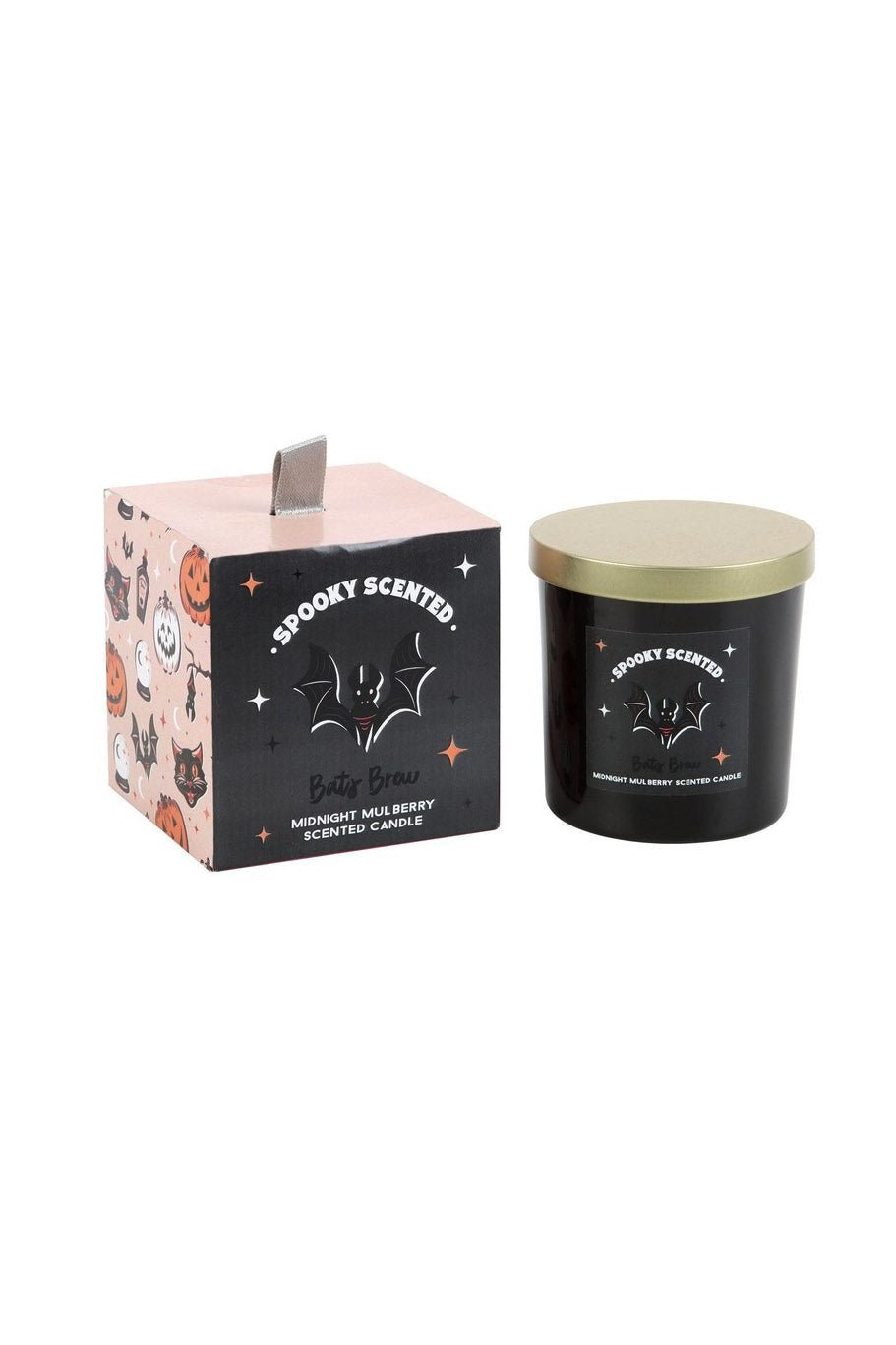 Bats Brew Midnight Mulberry Halloween Candle [Damaged Batch]