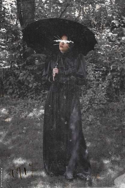Batwing Pagoda Umbrella [MIDNIGHT BLACK]