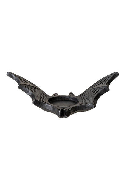 Black Bat Tealight Candle Holder