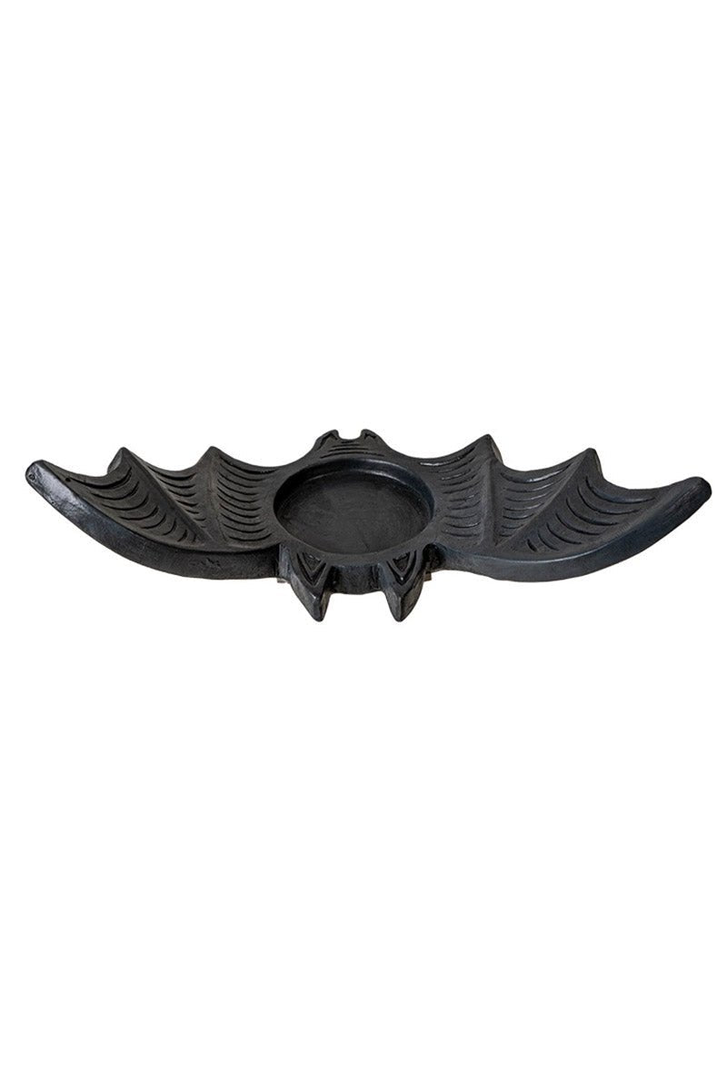 Black Bat Tealight Candle Holder