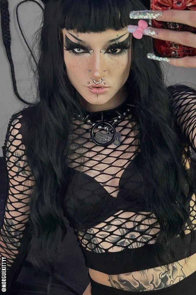 Black Bones Choker [BLACK/BLACK]