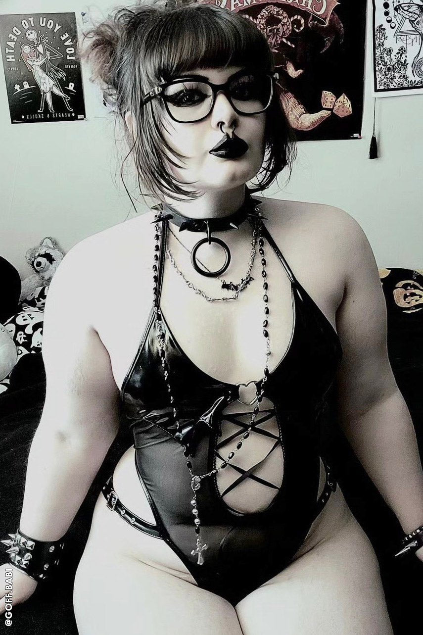 Black Bones Choker [BLACK/BLACK]