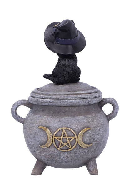 Black Cat Cauldron Box