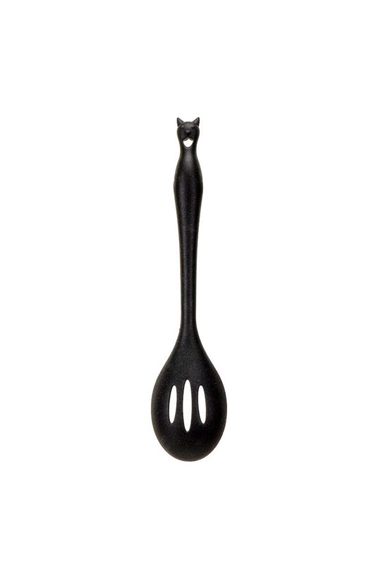 Alchemy Gothic Cat's Kitchen Slotted Spoon