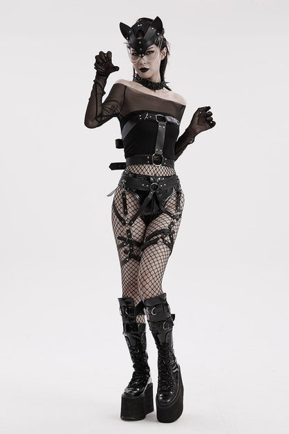 Black Embers Body Harness [BLACK]