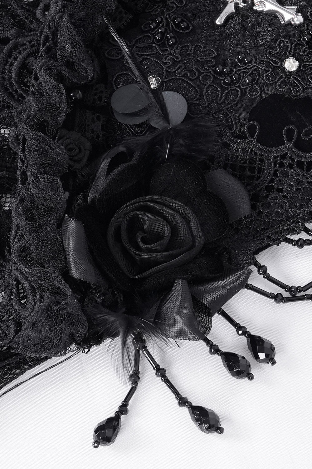 Black Madonna Long Gothic Veil
