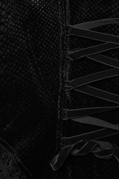 Black Majesty Vampire Goth Dress [Plus Size]