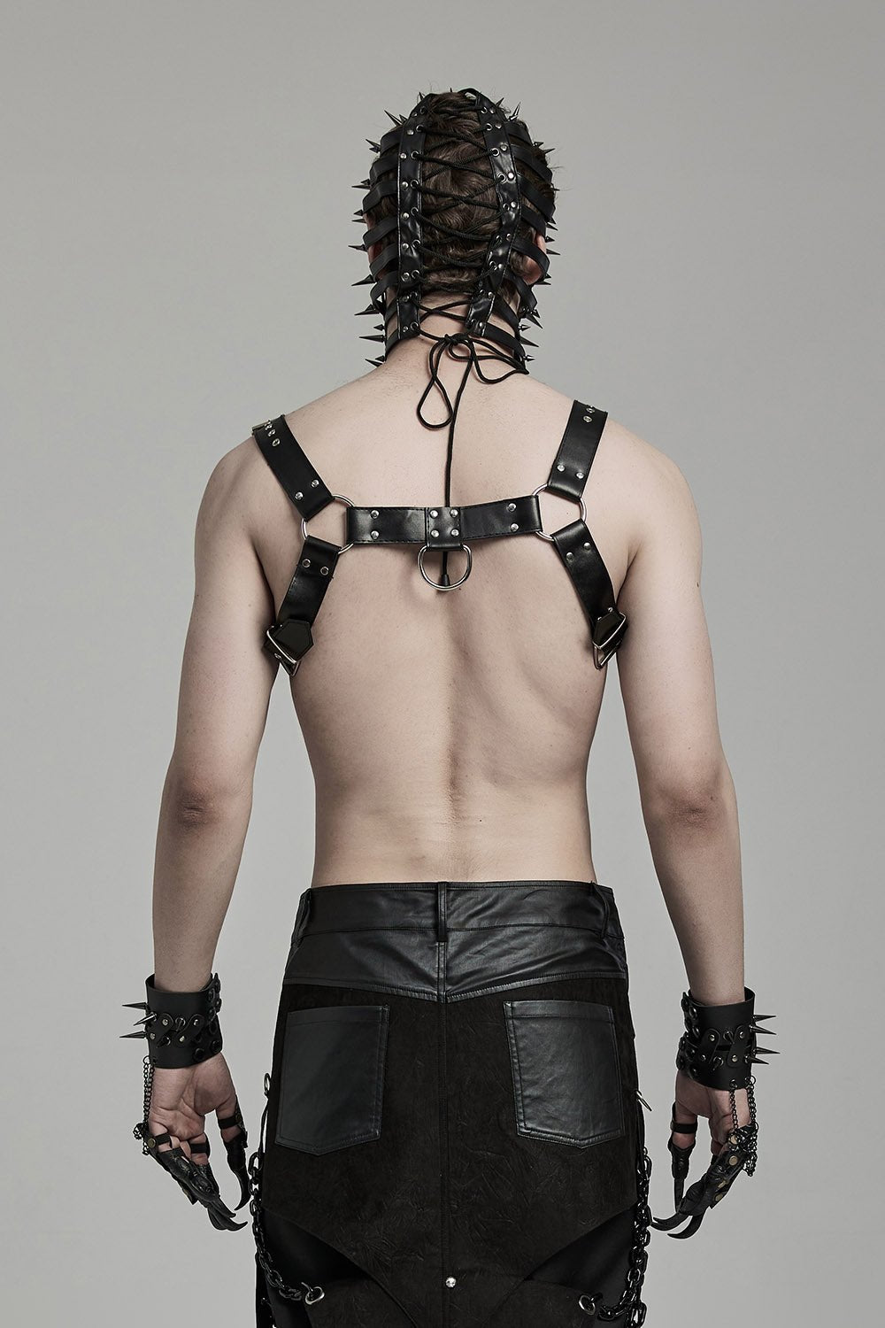 Black Oath O-Ring Chest Harness