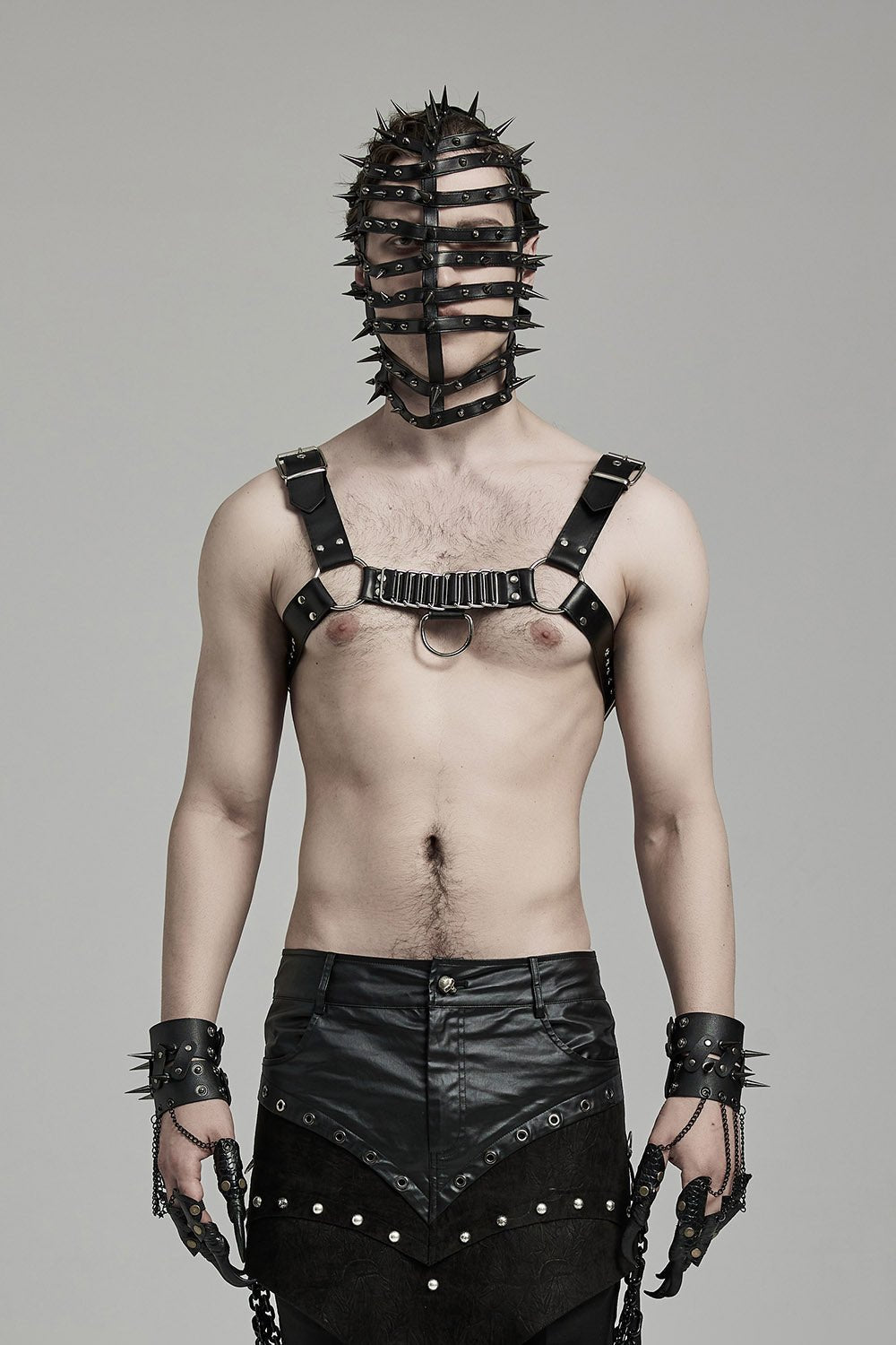 Black Oath O-Ring Chest Harness