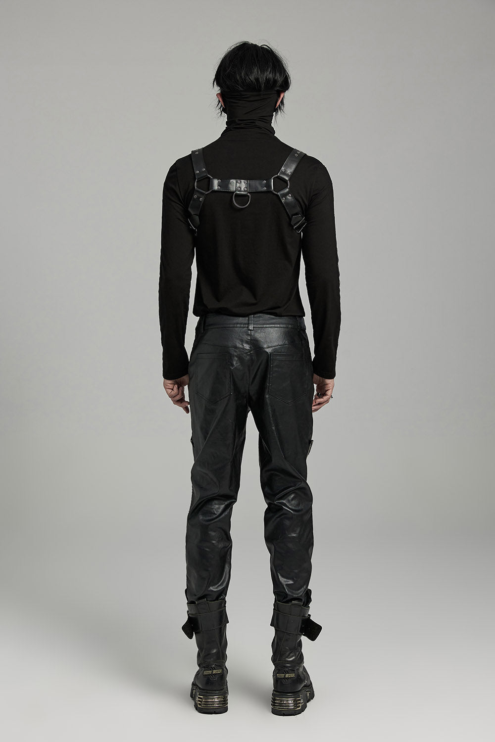 Black Oath O-Ring Chest Harness