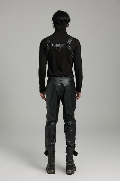 Black Oath O-Ring Chest Harness