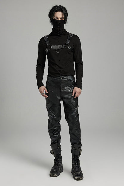 Black Oath O-Ring Chest Harness