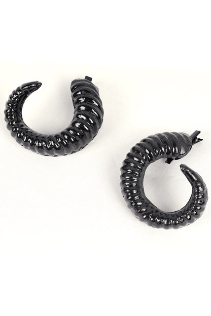 Black Witch Horned Headband