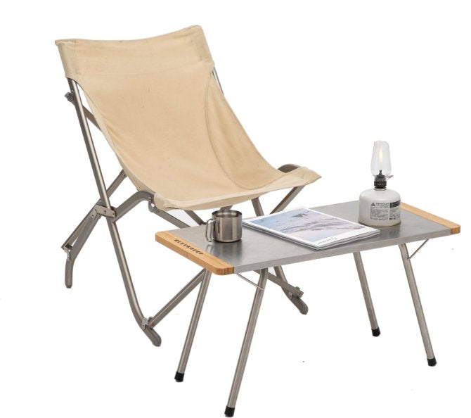 BLACKDEER Border Stainless steel sidetable