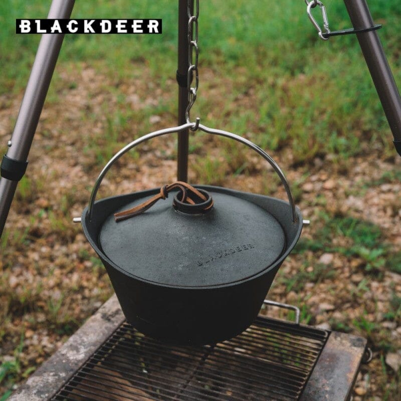 BLACKDEER Cast Iron Soup Pot Set