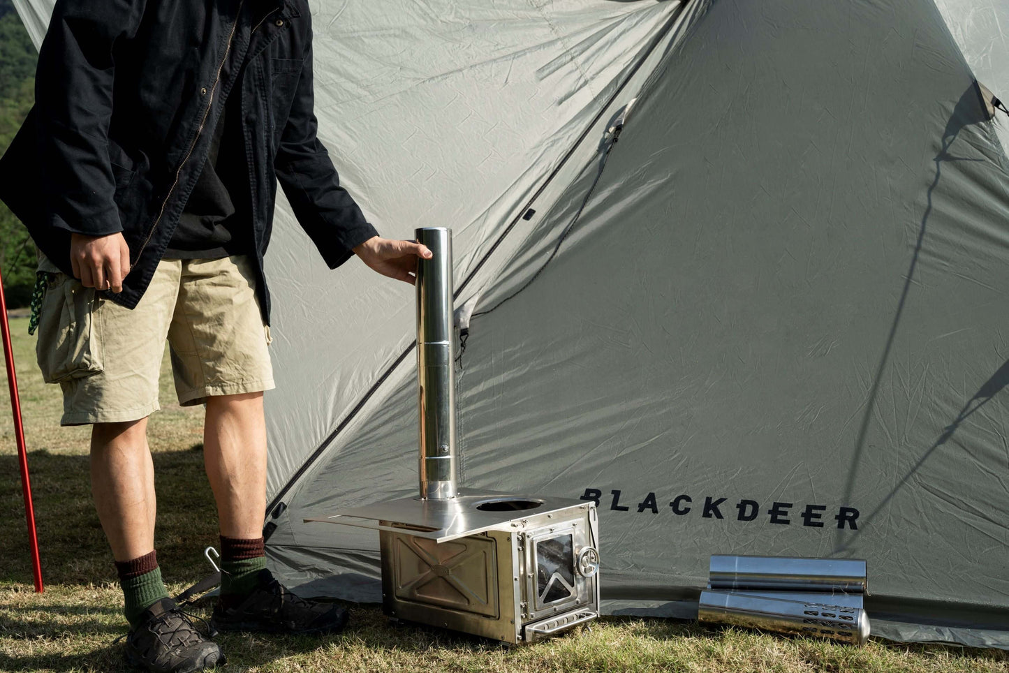 BLACKDEER Steel Wood Stove