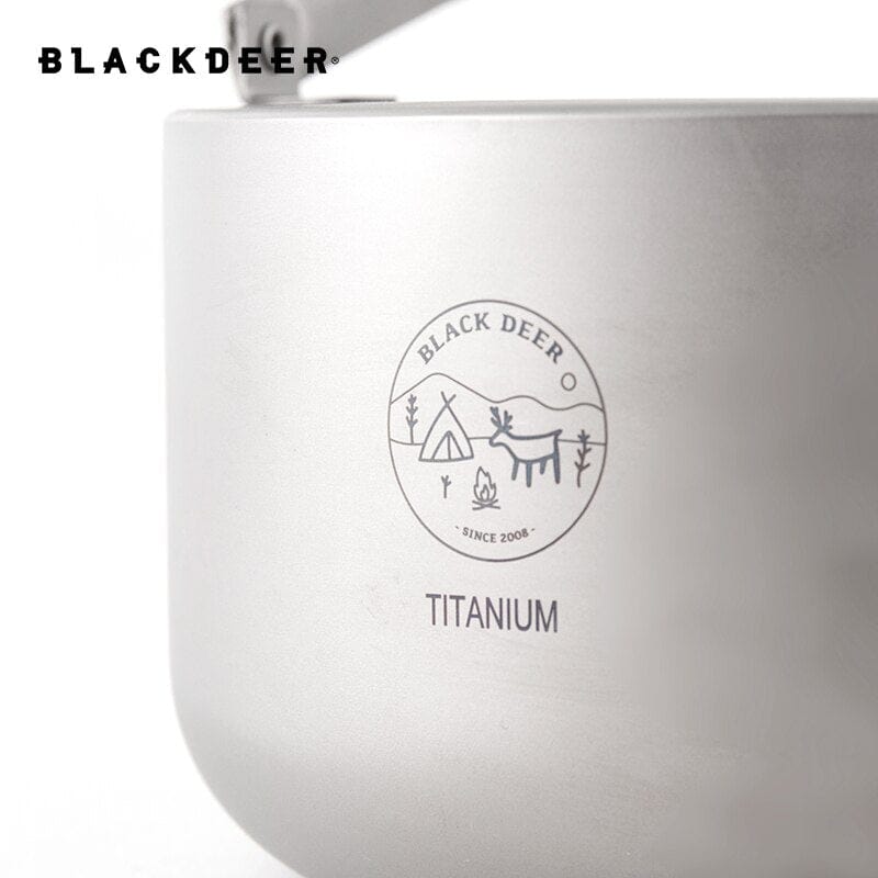 BLACKDEER Titanium Kettle 1.2L