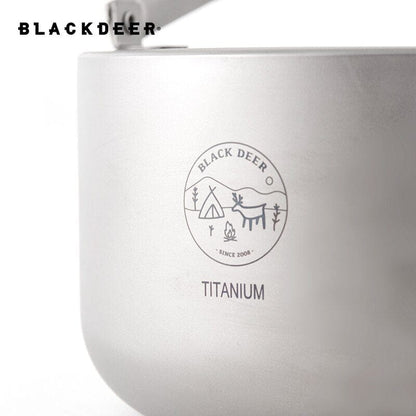 BLACKDEER Titanium Kettle 1.2L