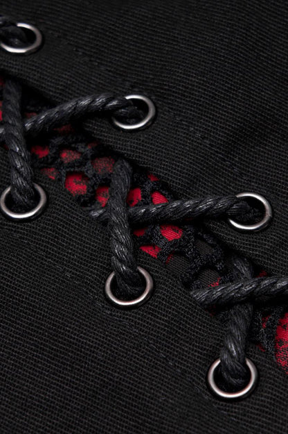 Bloodletting Black Denim Distressed Pants