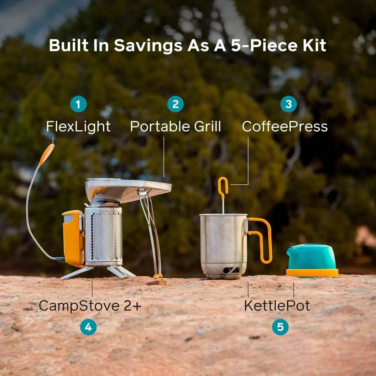BOILITE Campstove Complete Kit