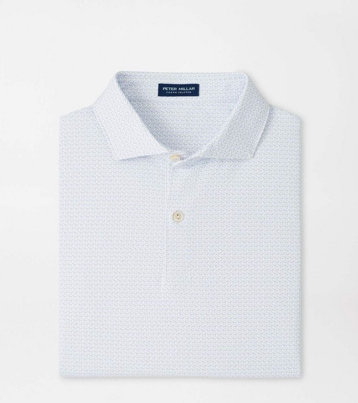 Briar Performance Jersey Polo (White)