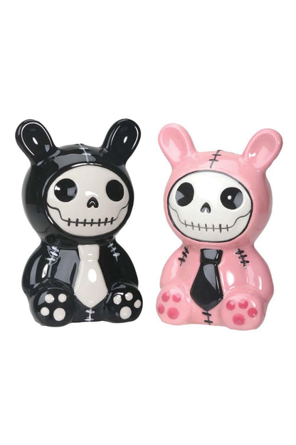 Bun Bun Salt & Pepper Shakers [Black/Pink]