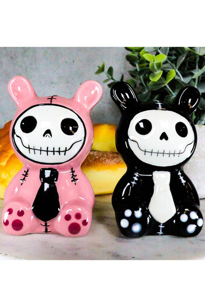 Bun Bun Salt & Pepper Shakers [Black/Pink]