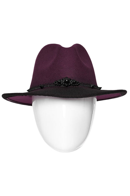 Burgundy Blood Hat [BLACK/RED]
