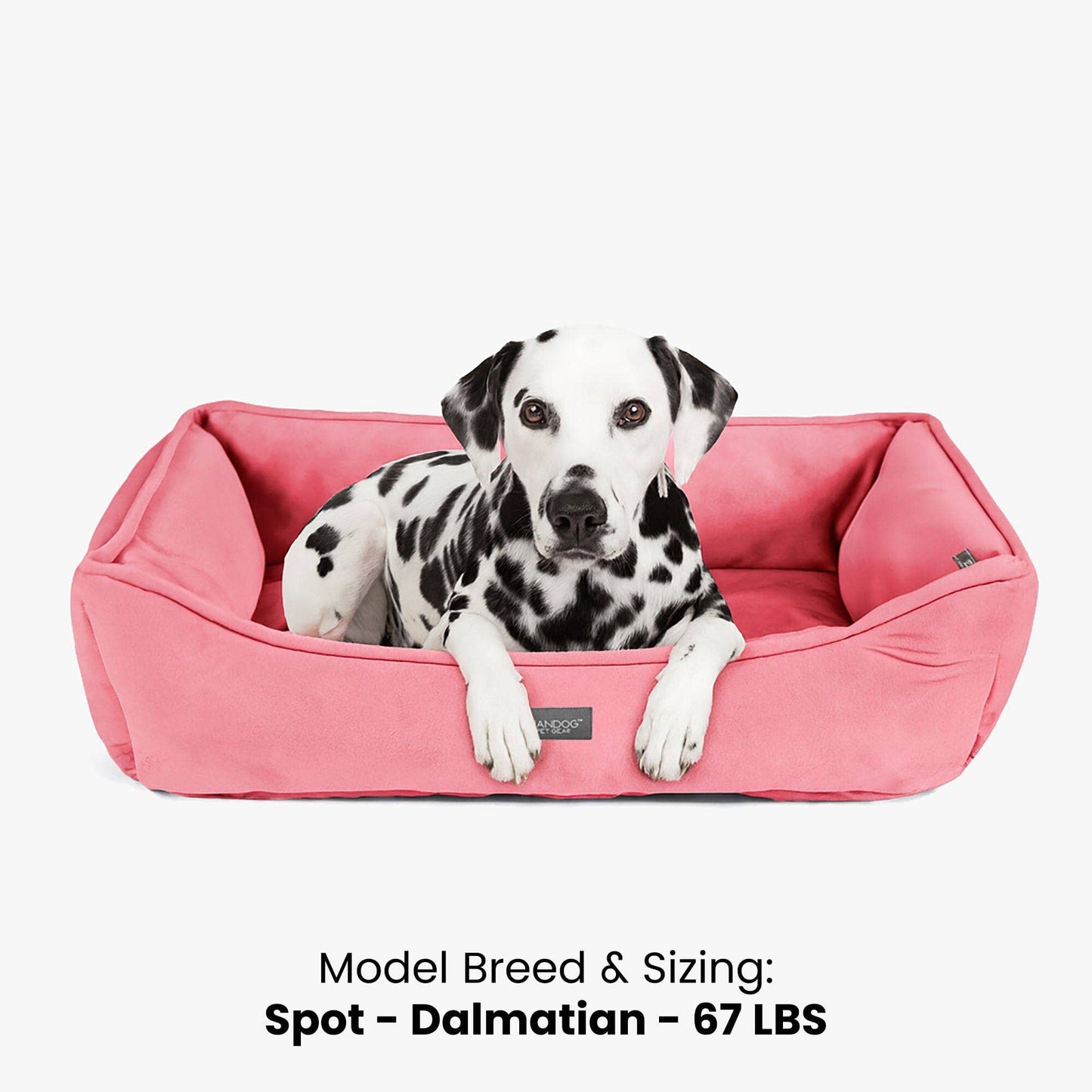 Nandog Pet Gear - Signature Bed in Electric Pink
