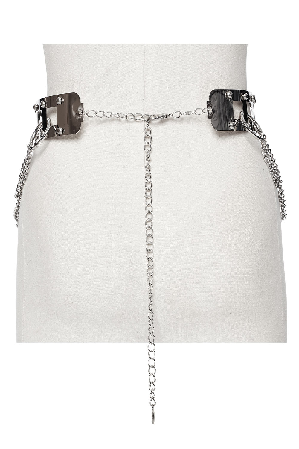 Caged Punk Chain Belt