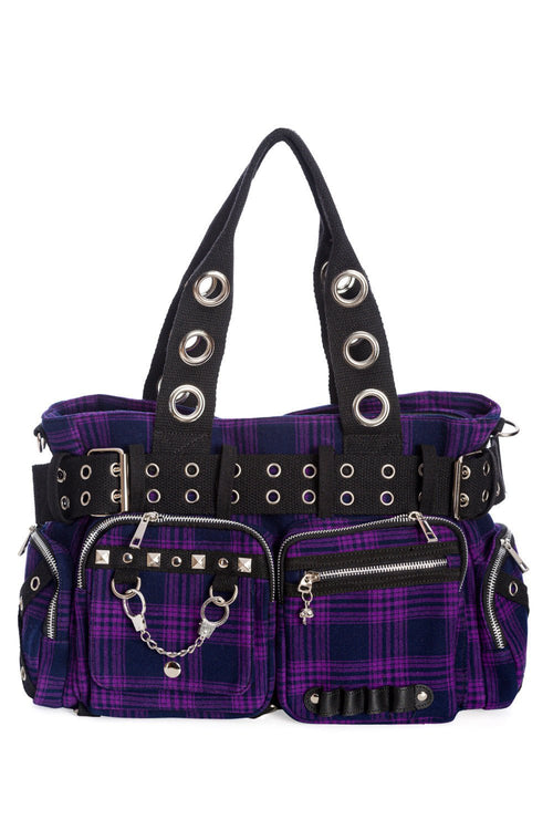 Camdyn Handbag [PURPLE]
