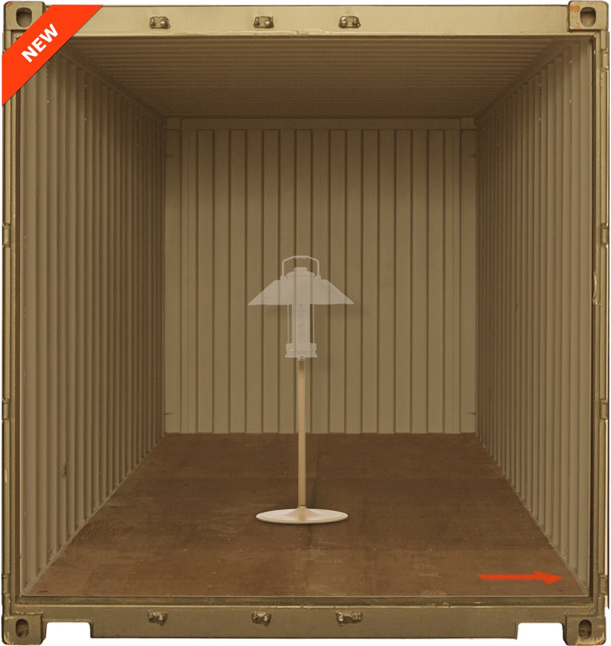 CARGO Dual Light Single Stand
