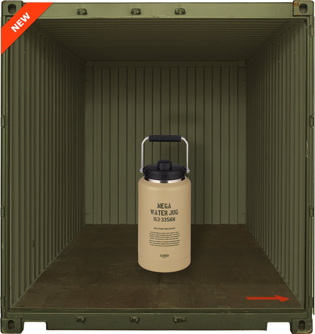 CARGO Mega water jug