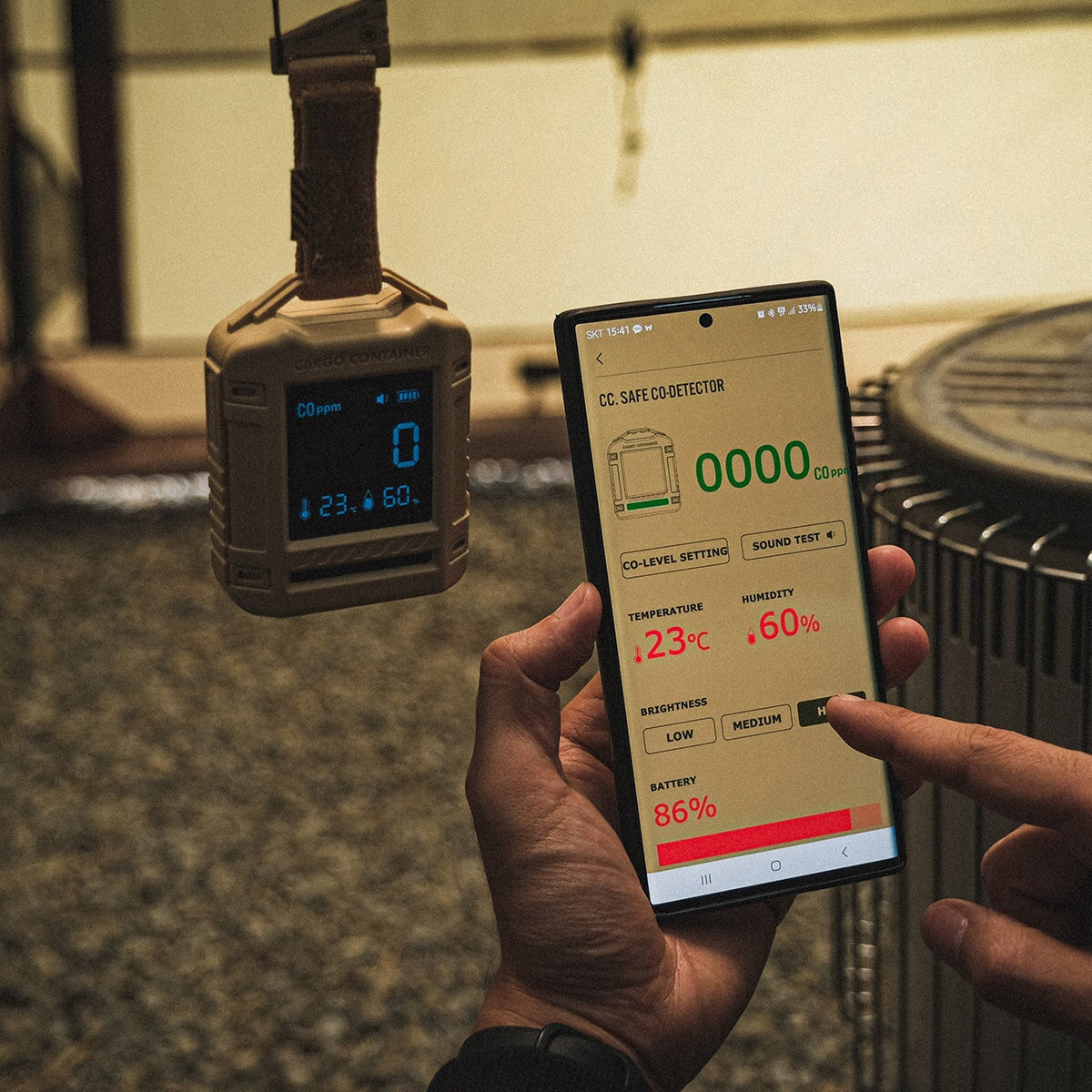 CARGO Safe CO Detector