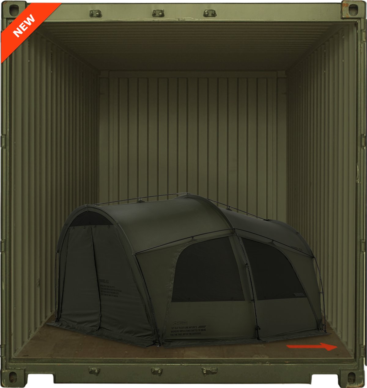 CARGO Tunnel Ex Tent