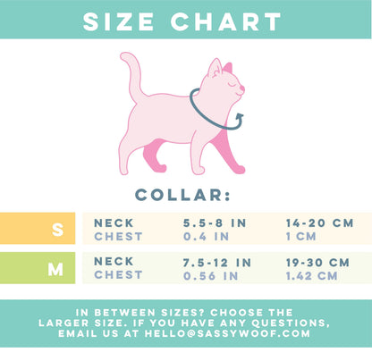 Cat Collar - Deck the Paws