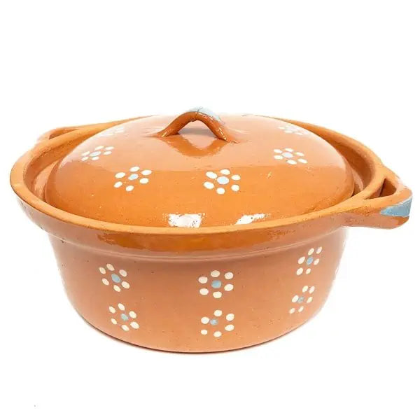 Cazuela De Barro w/ Lid - 11"